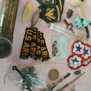 Vintage Military and Collectible Lot